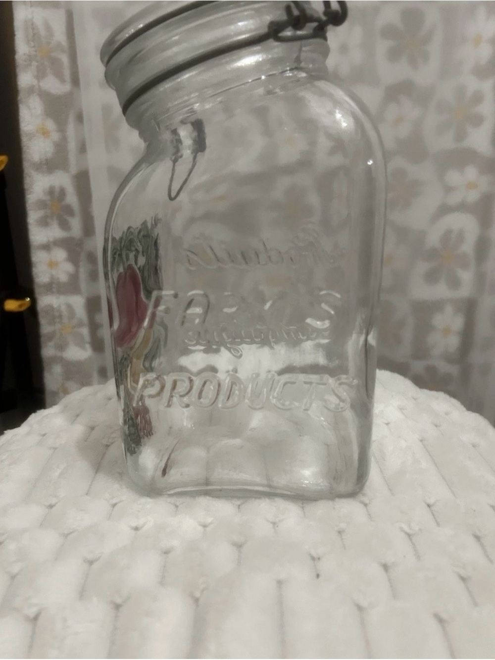 Hand-Painted Fruit Glass Storage Jar - Multicolor, Made in Italy - Picture 4 of 4